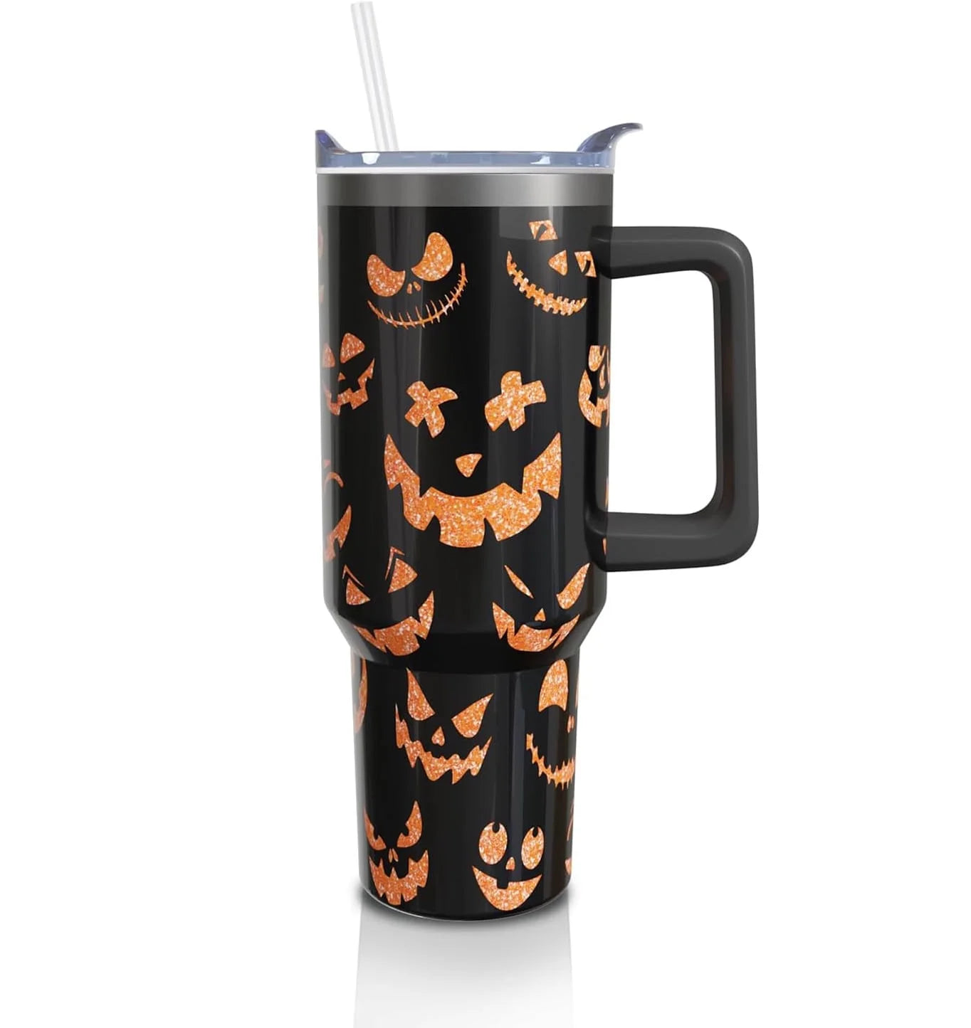 Pumpkyfic Tumdler with straw